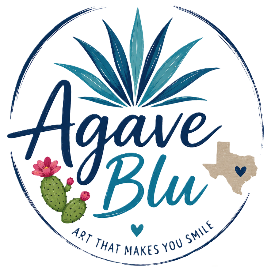 Agave Blu — Art That Makes You Smile