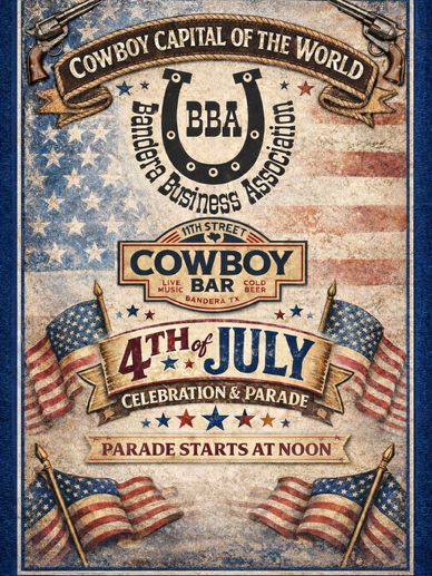 4th of July Celebration and Parade — Cowboy Capital of the World event poster